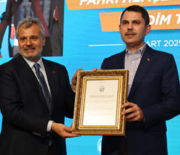 ÖNTÜRK, BAKAN KURUM’A HEMŞERİLİK BERATI’NI TAKDİM ETTİ