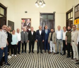 BAŞKAN ÖNTÜRK İSKENDERUN’DA GAZETECİLERLE BULUŞTU