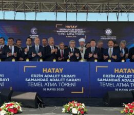 YENİ ADLİYE BİNALARININ TEMELİ ATILDI