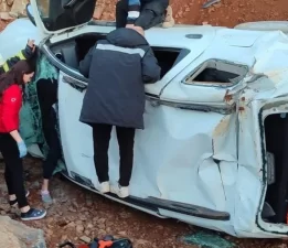 Arsuz’da Feci Kaza: Otomobil 200 Metrelik Uçuruma Yuvarlandı