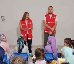 Kızılay’dan Kur’an Kursu Öğrencilerine Afet ve İklim Bilinci Eğitimi